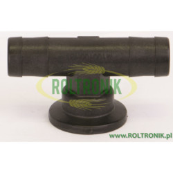 Banjo-T-Flansch 1&quot; Schlauch 2xD.25, M100100HBT