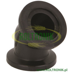 45° Winkel-Banjo-Flansch 2x1&quot;, M100CPG45