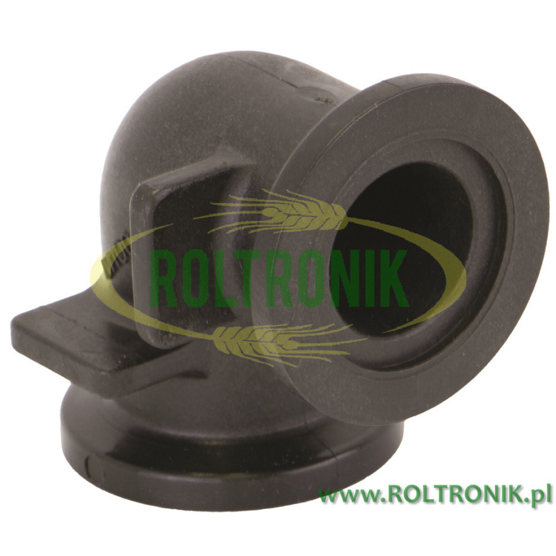 Banjo-Winkelflansch 2x1", M100CPG90