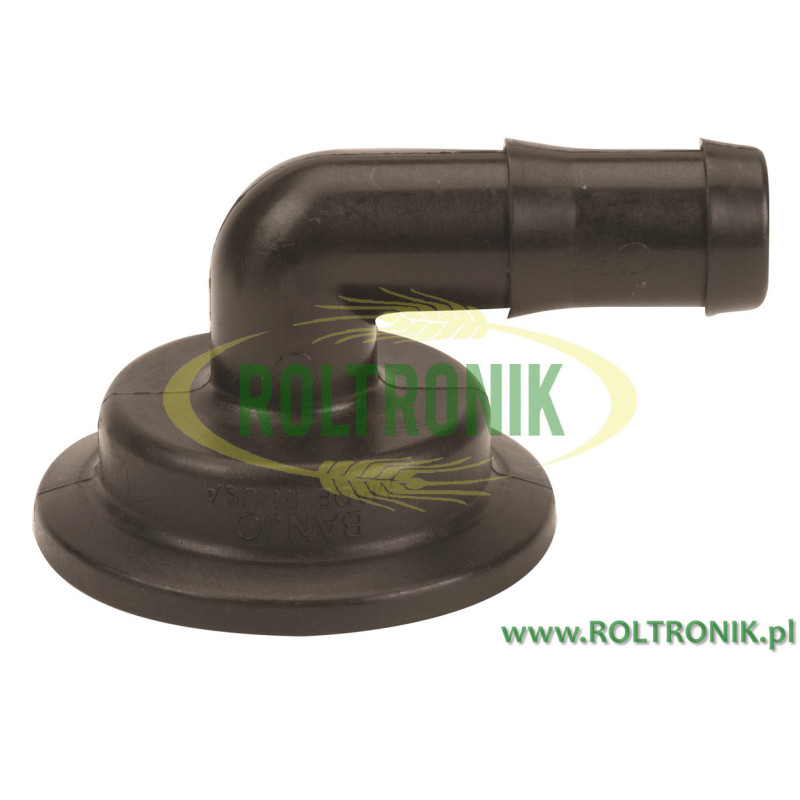 Banjo-Winkelflansch 2" D.25, M200100BRB90