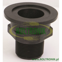 Adapter Banjo kołnierz 2" gwint 1 1/4"M