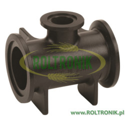 Banjo-T-Flansch 2x2"FP 1x1", M220100TEE