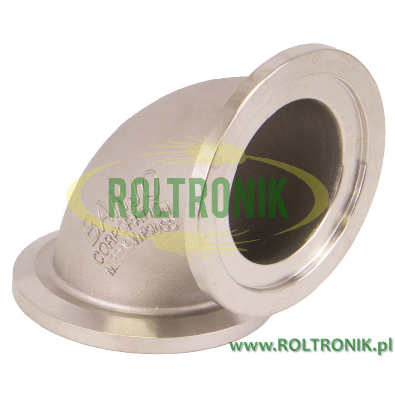 Edelstahl-Banjo-Winkelflansch 2x2&quot;FP, M220SWP90SS