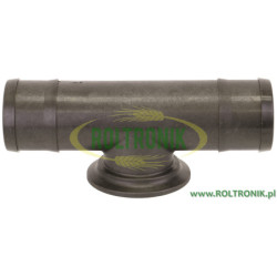 Banjo-T-Flansch 3&quot; Schlauch 2xD.75, M300300HBT