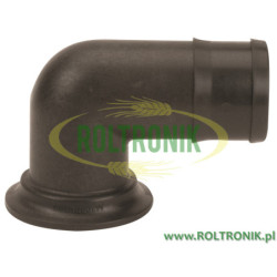 Kolanko Banjo kołnierz 3" D.75 mm