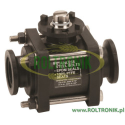 Banjo solenoid valve without motor, 1&quot; flange, MEV100XR1
