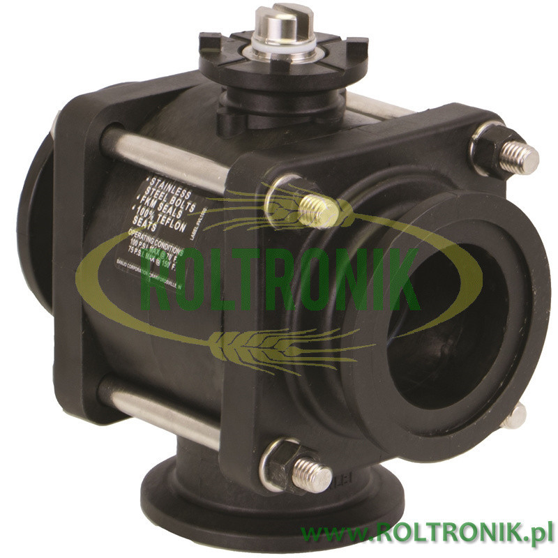 Banjo-Magnetventil ohne Motor 2&quot;FP 3DR Flansch, MEV220BLXR1