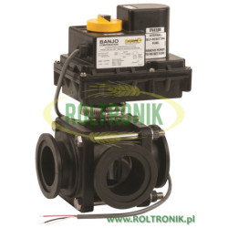 Banjo-Magnetventil EIN/AUS-Flansch 2&quot;FP 3-Wege mit seitlichem Anschluss, MEV220SLCF