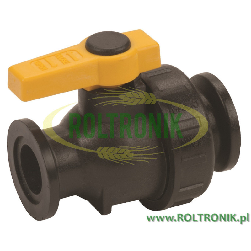 Banjo ball valve flange 1", MSUV100FP