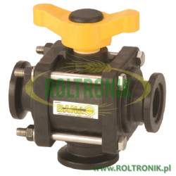 Zawór kulowy Banjo 1" 3DR