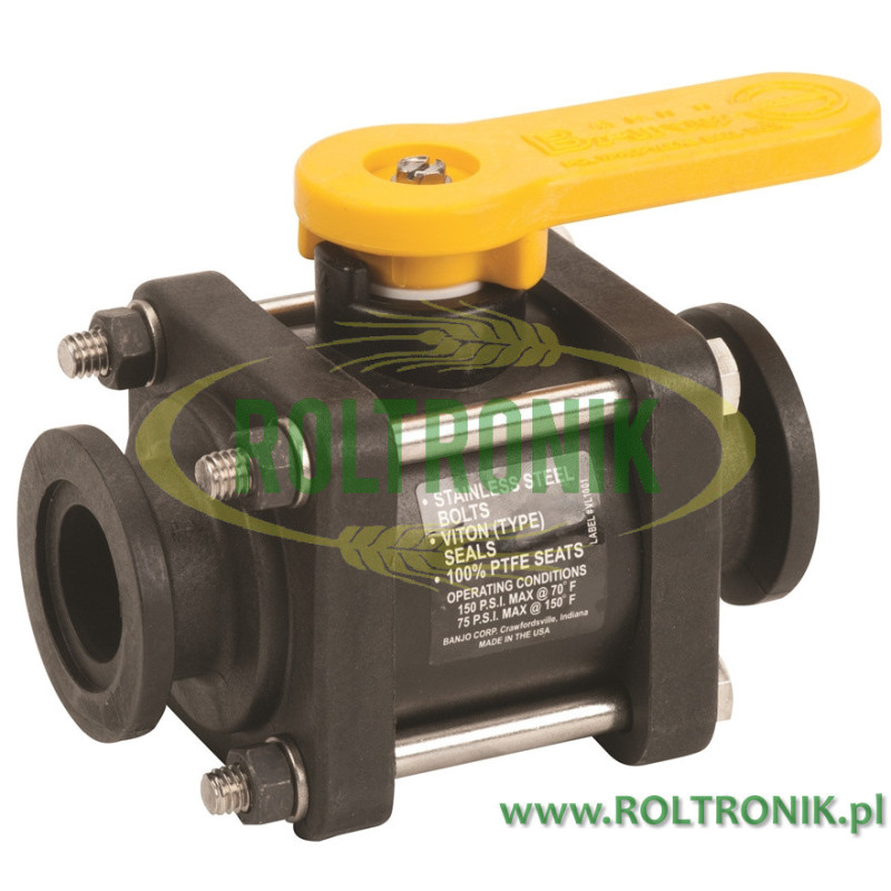 Banjo-Kugelhahnflansch 1&quot;, MV100CF