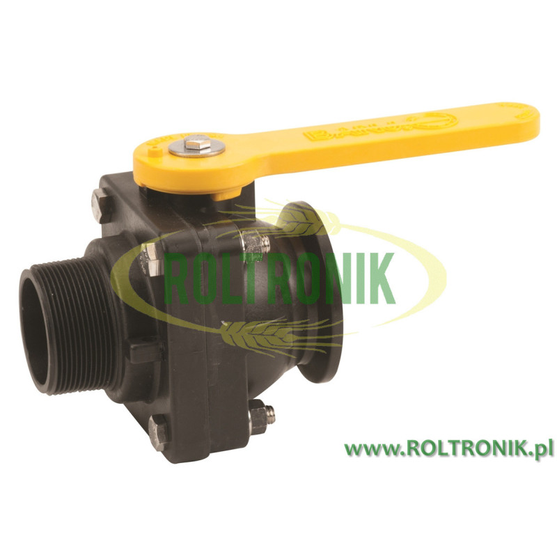 KUGELHAHN 2&quot;FP FLANSCH 2&quot;M BANJO-GEWINDE, MVSMT220FP