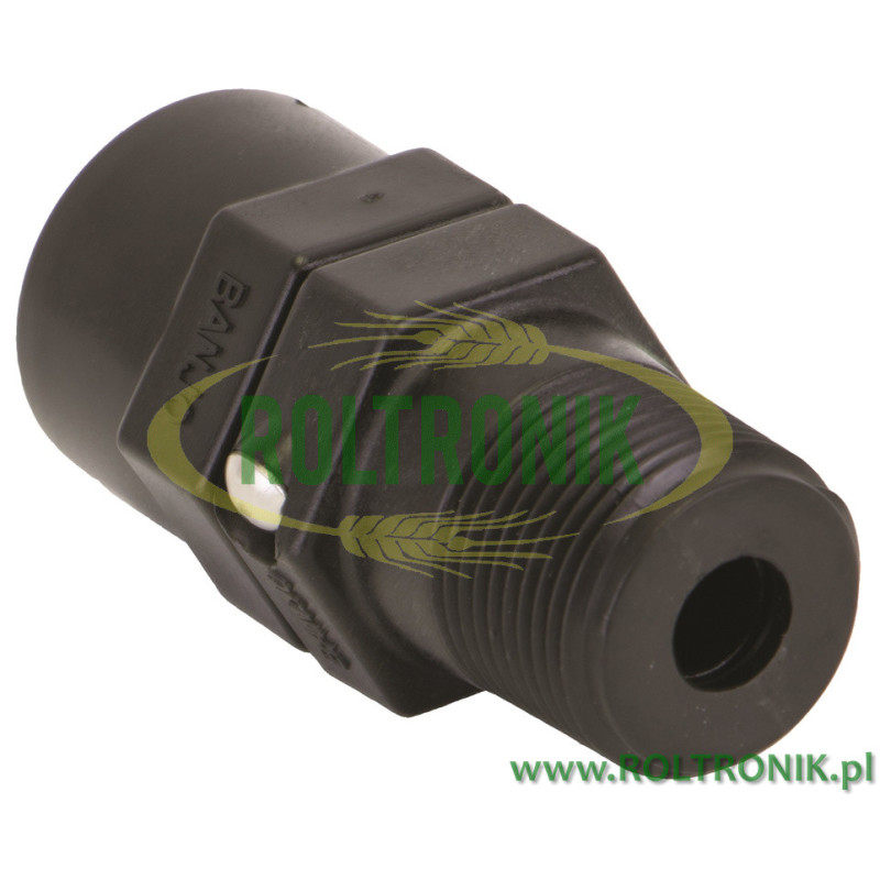 Banjo swivel connector, 1&quot; thread, MF, SW100