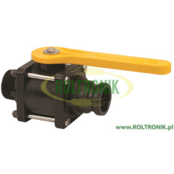 Zawór kulowy Banjo camlock 2" gwint 2"M