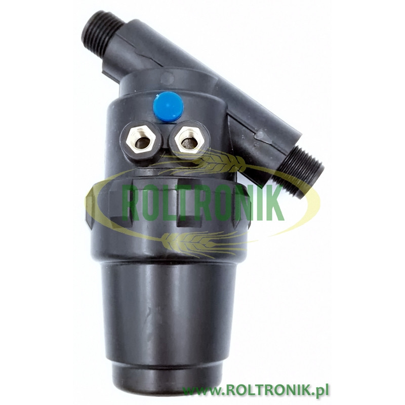 Diagonaler Druckfilter 1/2″M 50-Mesh, 323023, Arag