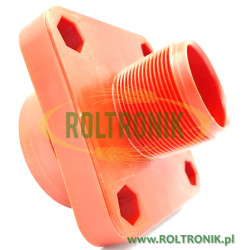 2Ventilanschluss 2 1/2&quot; 5DR Polmac Gewinde 2&quot;