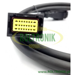 2Kabel przedłużający Bravo 300S/400 pod RCU/IBX czarna wtyczka