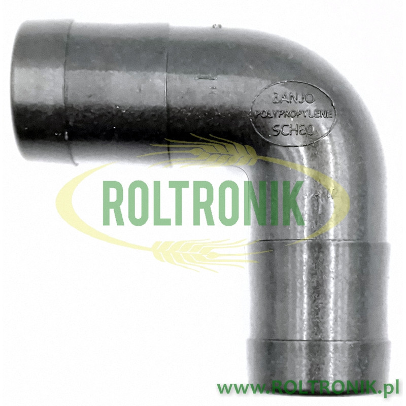 Schlauchbogen D.25 mm, HBEL10090, Banjo