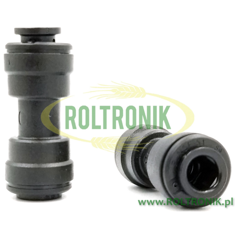 Łącznik prosty wężyka pneumatycznego/tekalan 06-06, PM0406E, John Guest