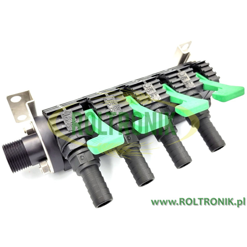 4-section distributor for Lemken induction mixer, R703301