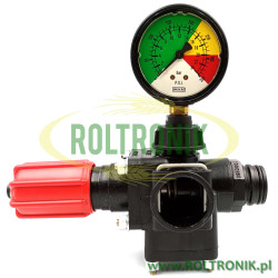 Steuerventil mit Manometer für UCM Annovi Reverberi-Verteiler, AR1349