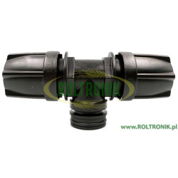 Trójnik rurki gładkiej 1/2" z wyjściem T3M, 193213, Arag