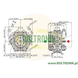 2Poly 2260VD Bertolini pump DURAMAX