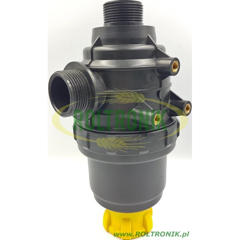 Filtr ssący 100-160 l/min 1 1/4"M 80 Mesh z zaworem ARAG, 31424535