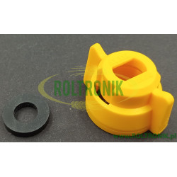 Arag SW8 gelbe Radkappe mit Dichtung, 40290006