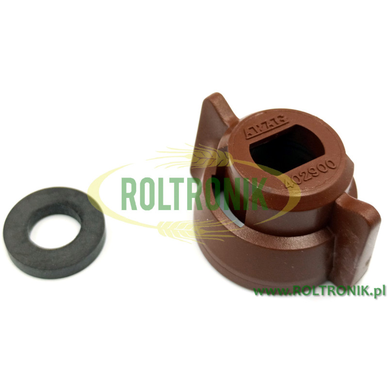 Arag SW8 Radkappe braun mit Dichtung, 40290007