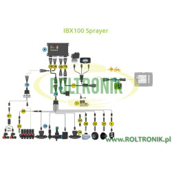 2ISOBUS IBX100 Arag Kit für Feldspritze 13W + 9H - 18M