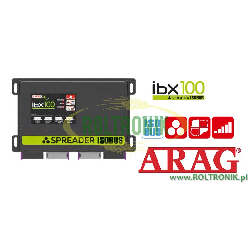 Zestaw ISOBUS IBX100 Arag do rozsiewacza taśmowego, 57982