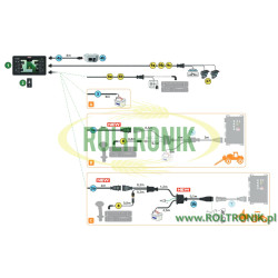 Kabel do komputera Bravo 400s - podłączenie kamer i zewnętrznej jednostki sterującej, 46740000091, Arag