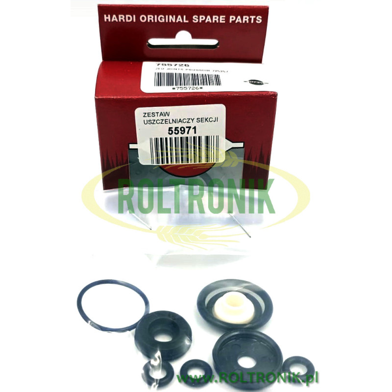 Zestaw uszczelnień sekcji elektrycznej Hardi, 755726