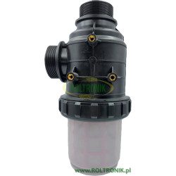 2Saugfilter 200-260 l/min 2 1/2" 32-Maschen transparent, ARAG