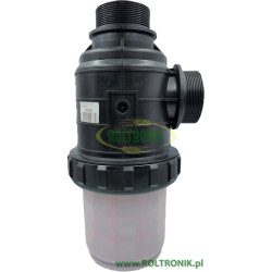 2Saugfilter 200-260 l/min 2 1/2" 32-Maschen transparent, ARAG