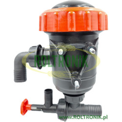 2Filtr ssący Pilmet z zaworem spustowym D.32 mm