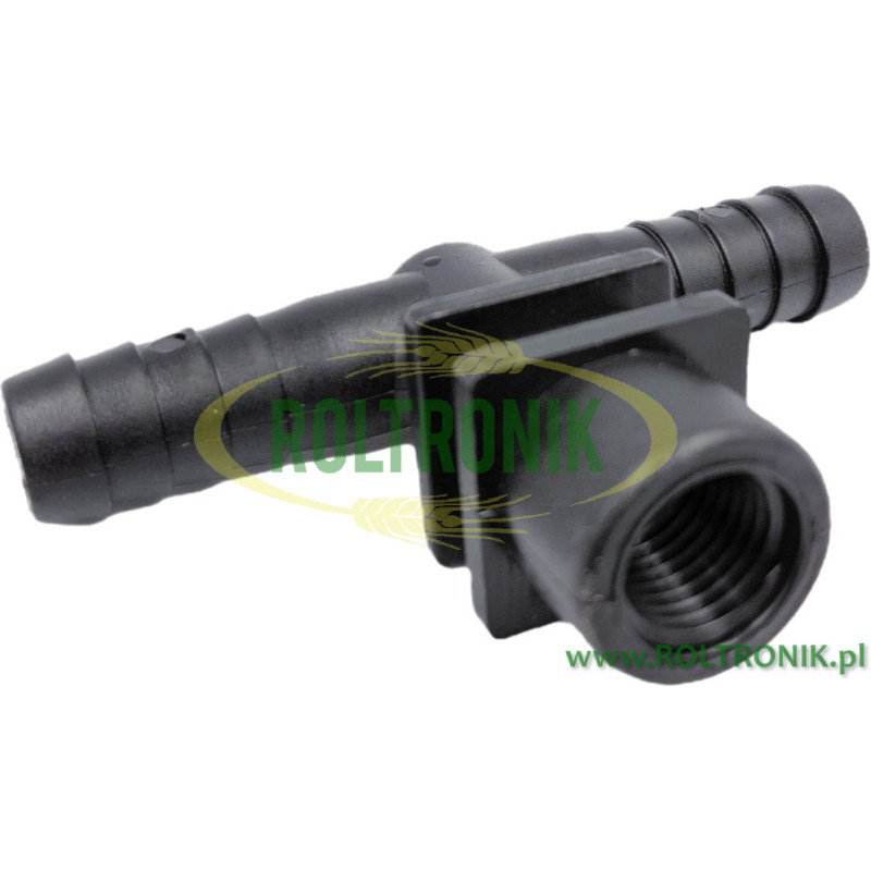 Trójnik głowicy Arag na wąż D.13 gwint 1/4"F, 413222010