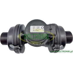 2Przepływomierz Tecnoma 1" wtyczka 3-pin