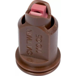 Low pressure Air induction Twin flat spray nozzle CVI TWIN ALBUZ