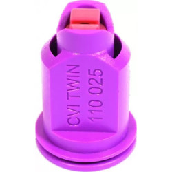 Low pressure Air induction Twin flat spray nozzle CVI TWIN ALBUZ