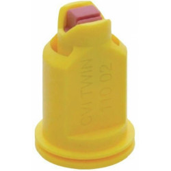 Low pressure Air induction Twin flat spray nozzle CVI TWIN ALBUZ