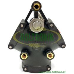 2Manual valve 3-way with fork connection