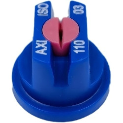 Extended range flat spray nozzle AXI ALBUZ