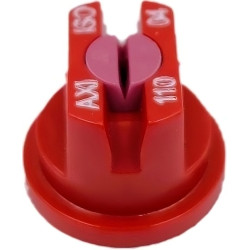 Extended range flat spray nozzle AXI ALBUZ