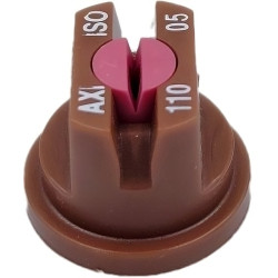 Extended range flat spray nozzle AXI ALBUZ