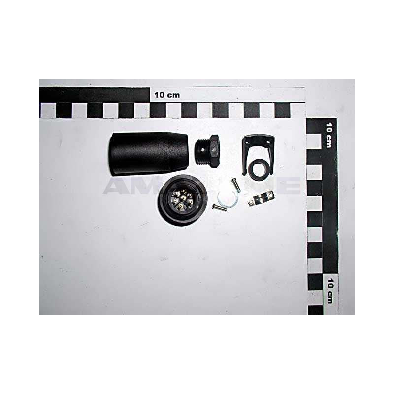 Stecker 6 pol.+ PE m. Gehäuse NF096, Amazone