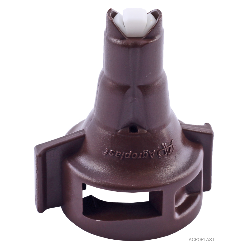 Dwustrumieniowy kompaktowy rozpylacz ceramiczny 05 brązowy AGROPLAST, 05DK8MS08C2