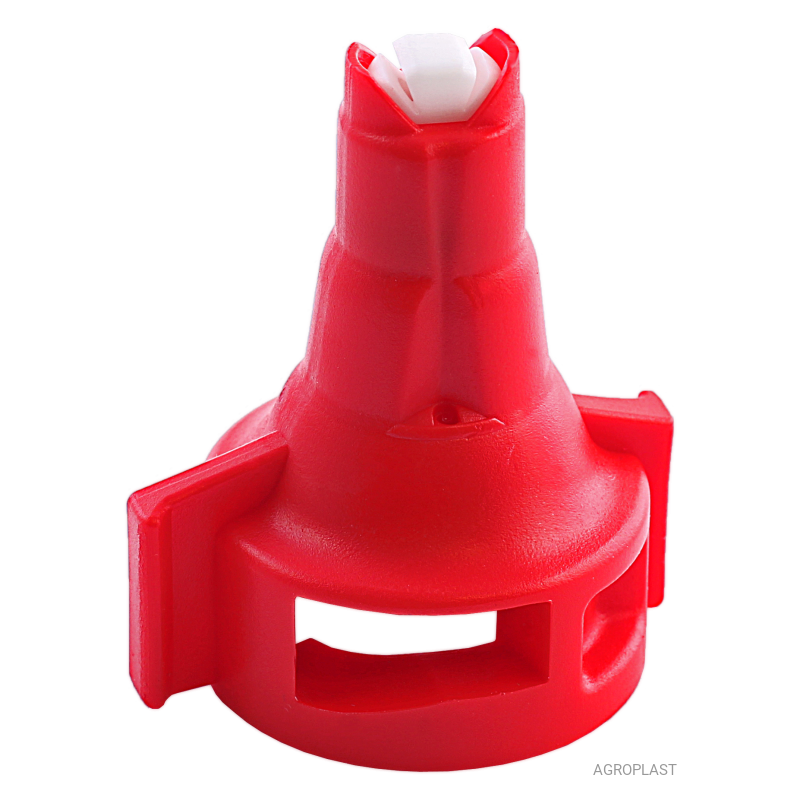 Dwustrumieniowy kompaktowy rozpylacz ceramiczny 04 czerwony AGROPLAST, 04DK8MS08C2