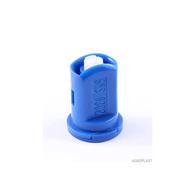Rozpylacz eżektorowy dwustrumieniowy ceramiczny 6MSC2 03 niebieski AGROPLAST, 6MS03C2